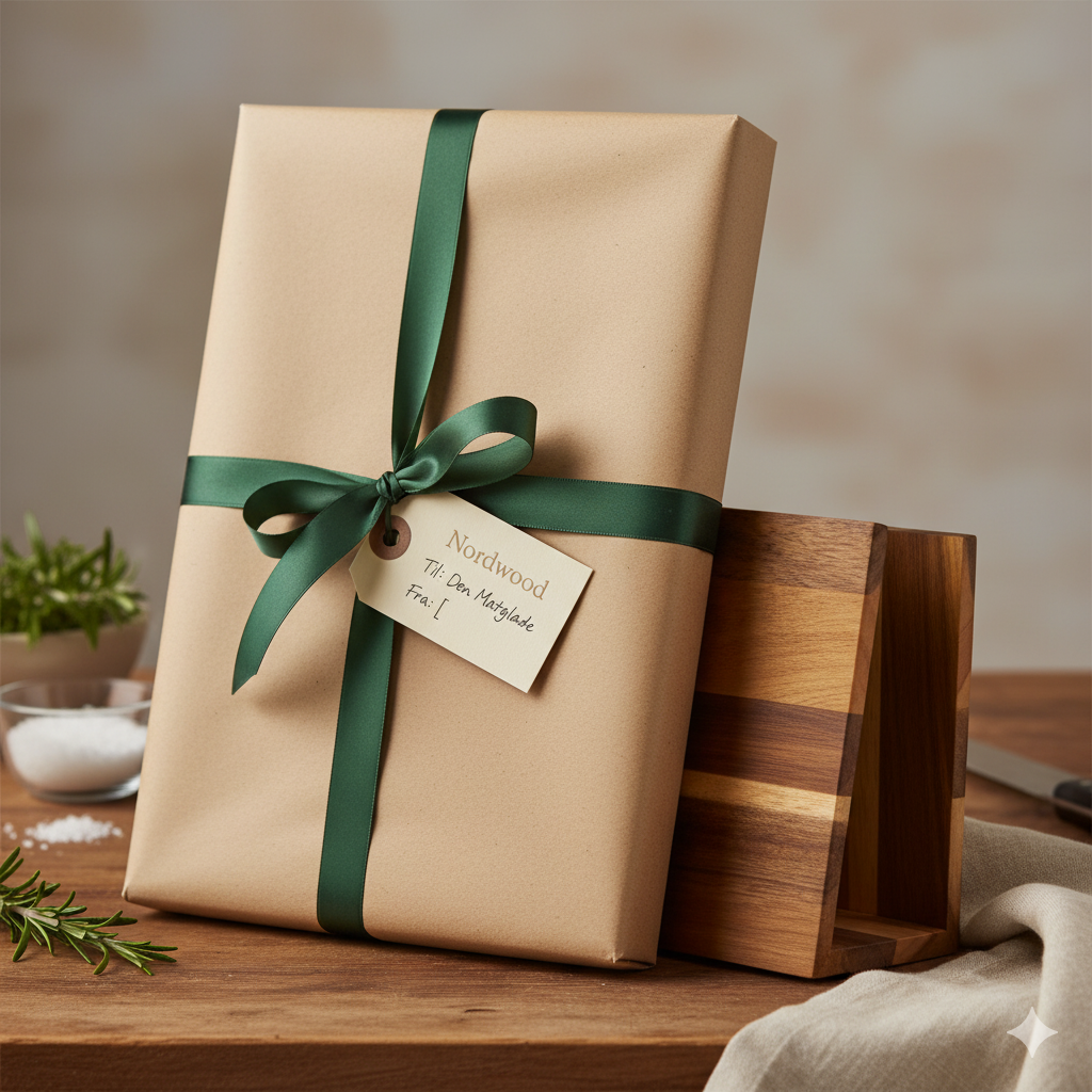 Den perfekte gaven til den som har alt – håndlaget design i ekte eik